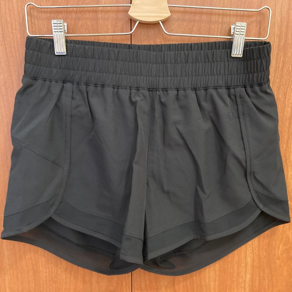 Gaiam Woven Shorts Black Sz Small